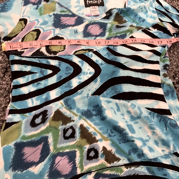 Fresh FX 1/2 sleeve - Asymmetrical Tunic Top - Picture 6 of 6